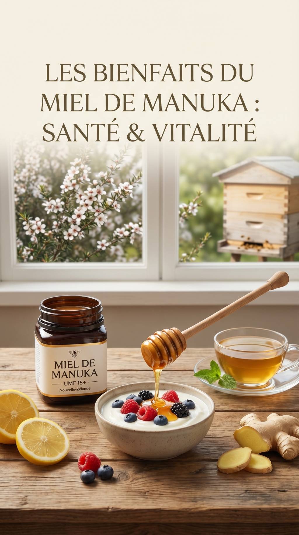Les bienfaits du miel de Manuka