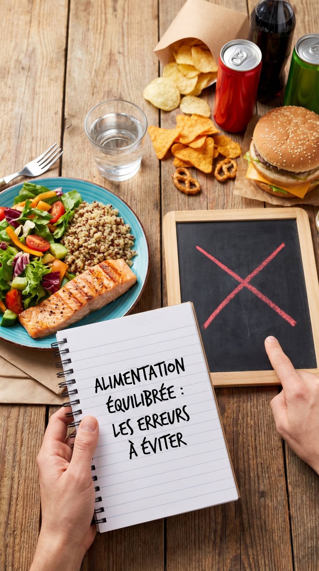 Alimentation équilibrée : les erreurs les plus courantes à éviter