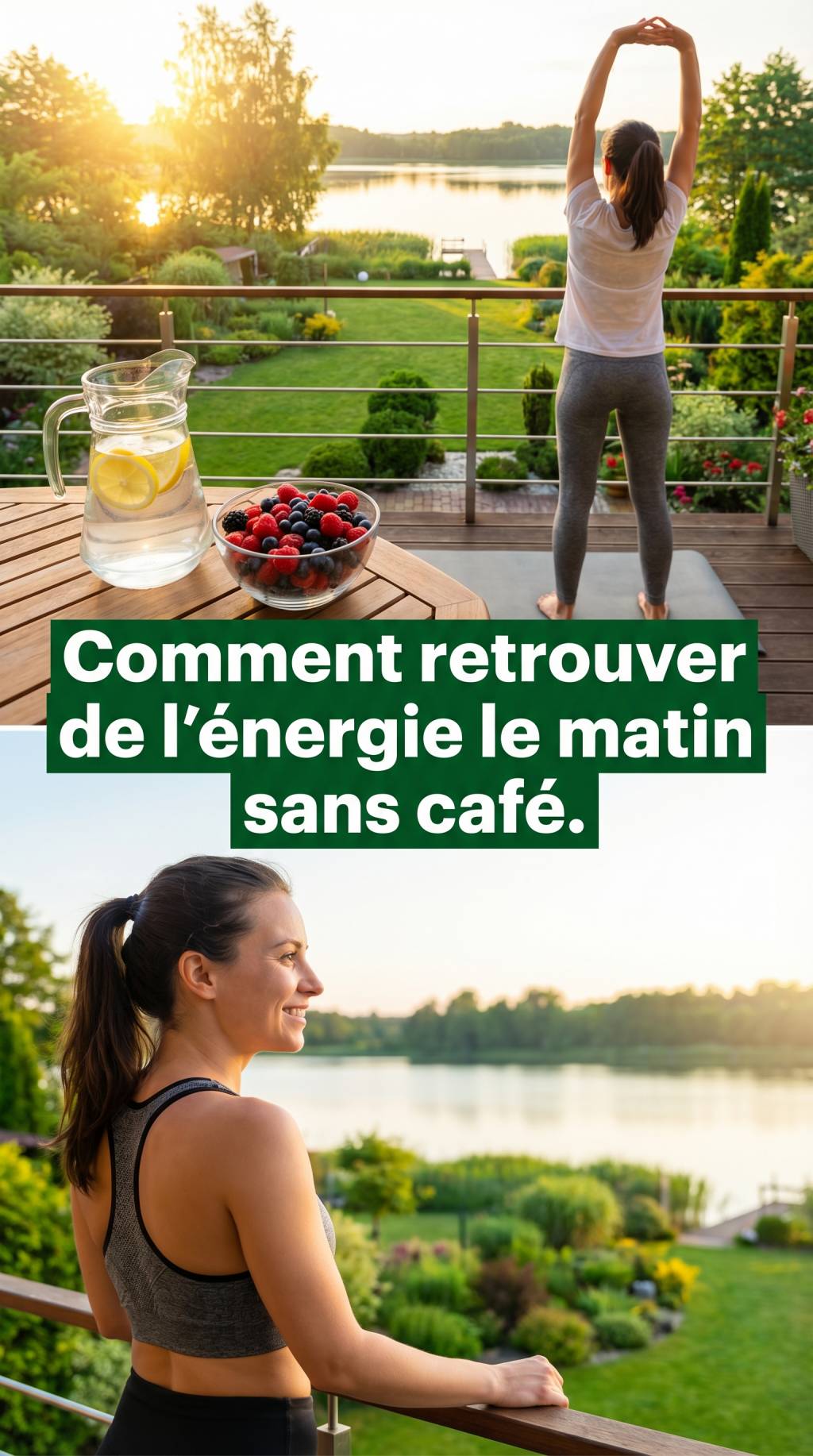 Comment retrouver de l’énergie le matin sans café